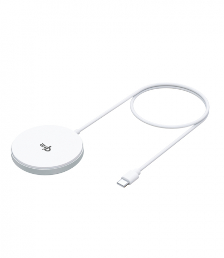 Forever ładowarka bezprzewodowa magnetyczna MAWC-300 Qi2 15W srebrna TFO GSM185796