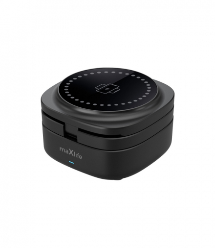 Maxlife ładowarka bezprzewodowa magnetyczna MXWC-06 15W czarna 3w1 TFO OEM0101377