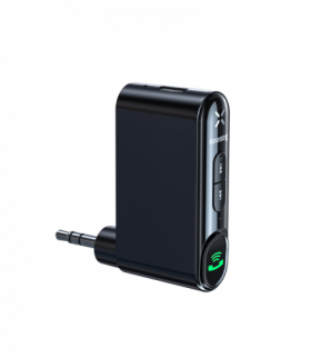 Baseus transmiter BSBA-02 AUX Wireless Audio Receiver czarny TFO BRA013952