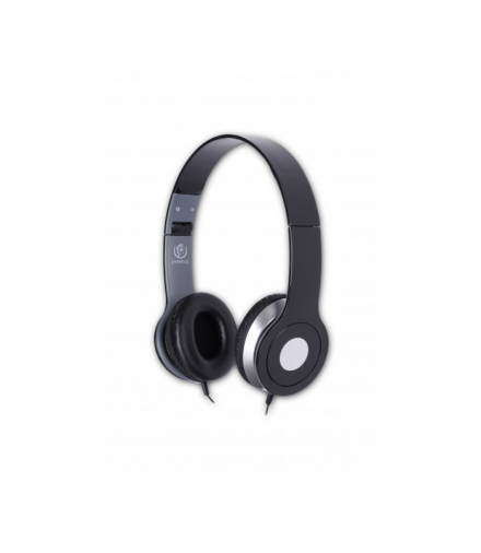 Rebeltec słuchawki przewodowe City nauszne czarne TFO AKKSLREBXPASM009