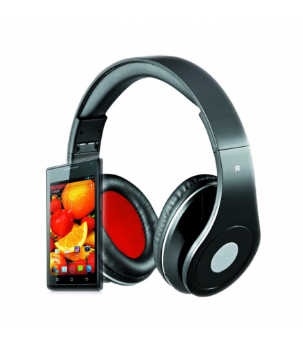 Rebeltec słuchawki przewodowe AUDIOFEEL2 nauszne czarne TFO AKKSLREBLPSM0001