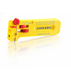 Ściągacz izolacji JOKARI PWS-Plus 002, Do prac elektronicznych, telekomunikacyjnych i modelowania, fi 0.25 - 0.80 mm [40025] LL JO40025
