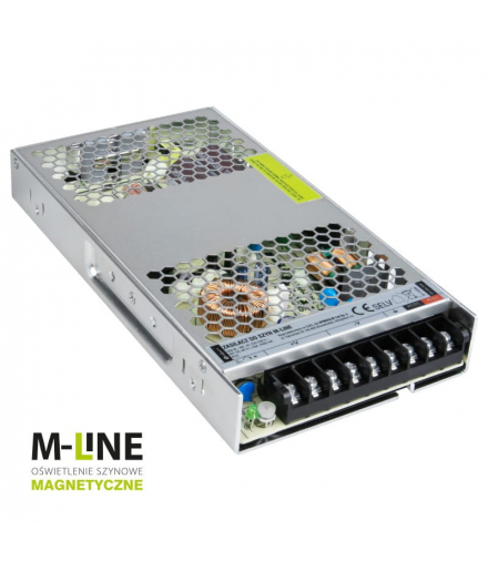 Zasilacz zewnętrzny do szynoprzewodów magnetycznych, 200 W, DC 48 V, M-LINE DPM MTL-DR2-200W