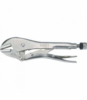 Szczypce zaciskowe uniwersalne 250 mm, proste szczęki GTX NEO Tools 01-217