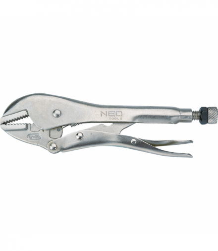 Szczypce zaciskowe uniwersalne 250 mm, proste szczęki GTX NEO Tools 01-217