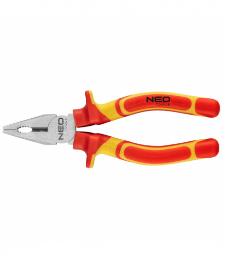 Szczypce uniwersalne 160 mm 1000V, CrV, polerowane GTX NEO Tools 01-220