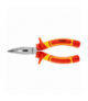 Szczypce wydłużone wygięte 160 mm 1000V , CrV, polerowane GTX NEO Tools 01-227