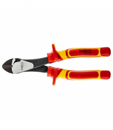 Szczypce boczne 180 mm 1000V, CrV, polerowane GTX NEO Tools 01-231