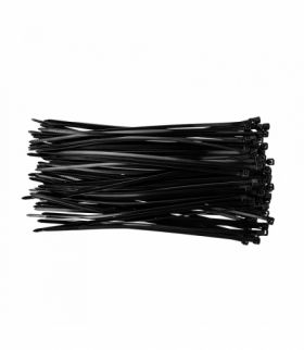 Opaski zaciskowe 2.5 x 100 mm, 100 szt., czarne GTX NEO Tools 01-600