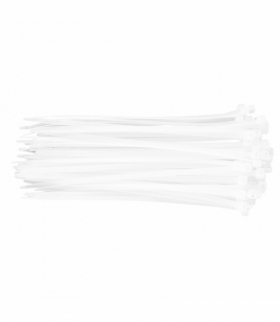 Opaski zaciskowe 4.8 x 200 mm, 75 szt., białe GTX NEO Tools 01-607