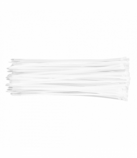 Opaski zaciskowe 4.8 x 300 mm, 75 szt., białe GTX NEO Tools 01-609