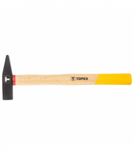 Młotek ślusarski 300 g, trzonek drewniany GTX TOPEX 02A403