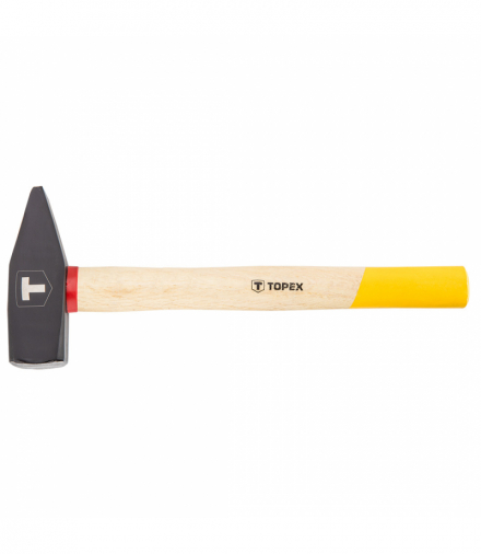 Młotek ślusarski 2000 g, trzonek drewniany GTX TOPEX 02A420