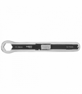 Klucz oczkowy nastawny, dwustronny 5 - 16 mm GTX NEO Tools 03-030