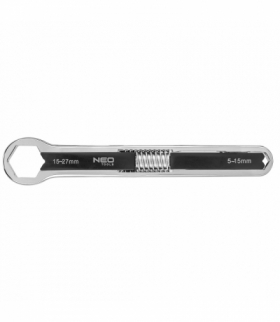 Klucz oczkowy nastawny, dwustronny 5 - 27 mm GTX NEO Tools 03-031