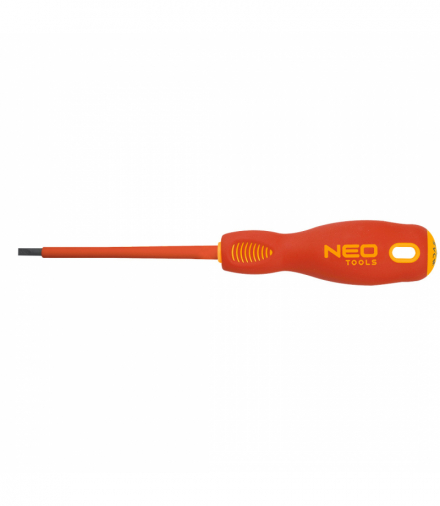 Wkrętak płaski 1000V, 4.0 x 100 mm, S2 GTX NEO Tools 04-053