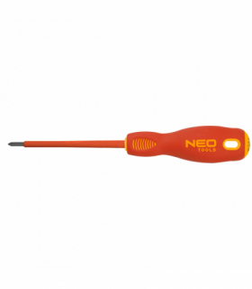Wkrętak krzyżowy 1000V, PZ1 x 80 mm, S2 GTX NEO Tools 04-062