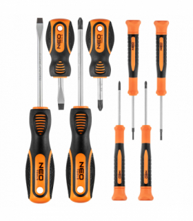 Wkrętaki, zestaw 8 szt. GTX NEO Tools 04-194