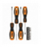 Wkrętaki i końcówki wkrętakowe, zestaw 14 szt. GTX NEO Tools 04-196