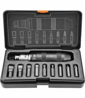 Wkrętak udarowy, zestaw 11 szt. GTX NEO Tools 04-250