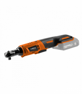 Grzechotka akumulatorowa Energy+ 18V, Li-lon, 3/8”, bez akumulatora, adapter 1/2" GTX NEO Tools 04-603