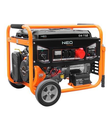 Agregat trójfazowy 7000W- 7500W GTX NEO Tools 04-732