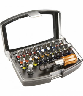 Końcówki wkrętakowe z uchwytem, zestaw 32 szt. GTX NEO Tools 06-106