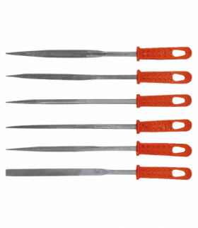 Pilniki iglaki do metalu, zestaw 6 szt. GTX Top Tools 06A025