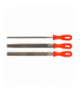 Pilniki do metalu, zestaw 3 szt. GTX Top Tools 06A430