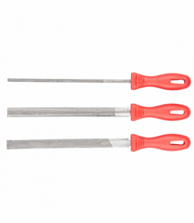 Pilniki do metalu, zestaw 3 szt. GTX Top Tools 06A630