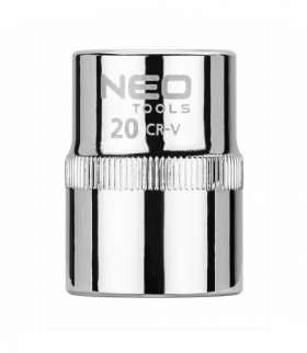 Nasadka sześciokątna 1/2", 20 mm, Superlock GTX NEO Tools 08-020