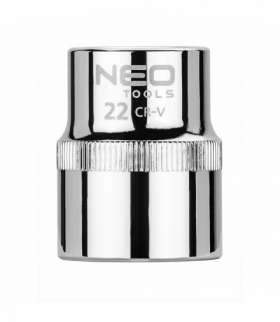 Nasadka sześciokątna 1/2", 22 mm, Superlock GTX NEO Tools 08-022