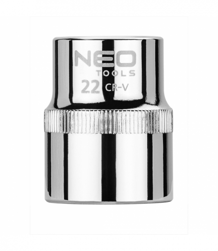 Nasadka sześciokątna 1/2", 22 mm, Superlock GTX NEO Tools 08-022