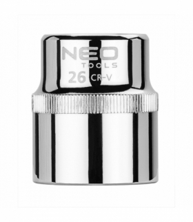 Nasadka sześciokątna 1/2", 26 mm, Superlock GTX NEO Tools 08-026