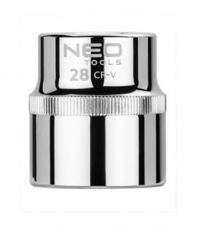 Nasadka sześciokątna 1/2", 28 mm, Superlock GTX NEO Tools 08-028