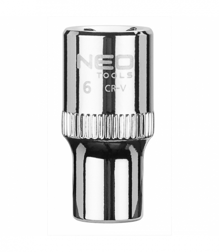 Nasadka sześciokątna 1/4", 6 mm, superlock GTX NEO Tools 08-224