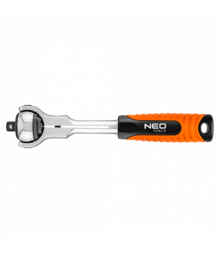 Grzechotka 3/8", 360°, 72T GTX NEO Tools 08-543