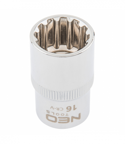 Nasadka Spline 1/2", 16 mm GTX NEO Tools 08-588