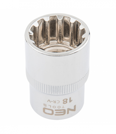 Nasadka Spline 1/2", 18 mm GTX NEO Tools 08-590