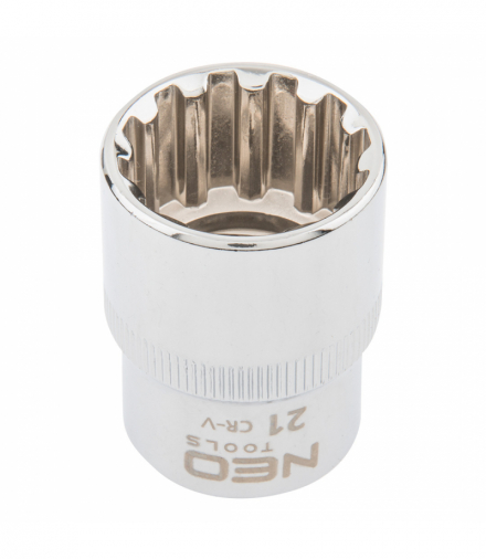 Nasadka Spline 1/2", 21 mm GTX NEO Tools 08-593