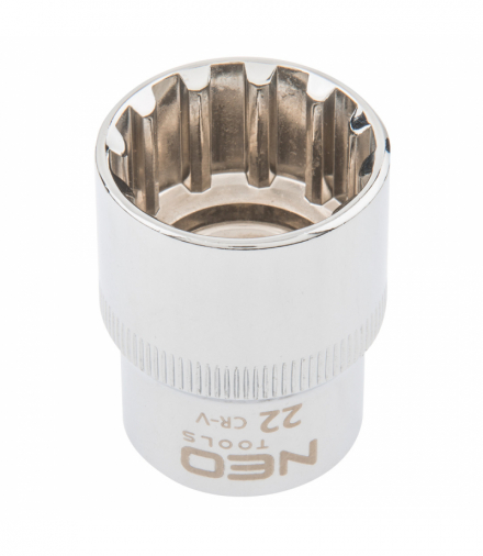 Nasadka Spline 1/2", 22 mm GTX NEO Tools 08-594