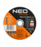 Tarcze tnące do metalu 41A 60 S BF -125 x 1,0 x 22,23 INOX, 25 sztuk w op. Wyprodukowano w Polsce GTX NEO Tools 08-720