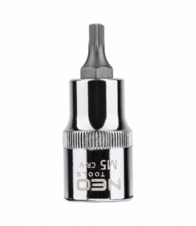 Końcówka Spline na nasadce 1/2", M5 x 55 mm GTX NEO Tools 08-730