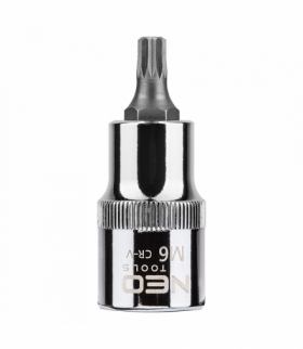 Końcówka Spline na nasadce 1/2", M6 x 55 mm GTX NEO Tools 08-731