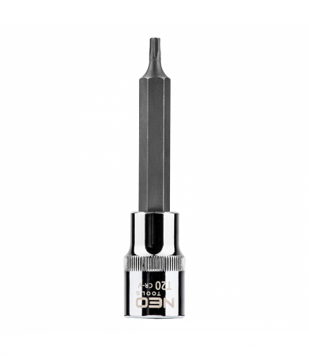 Końcówka Torx na nasadce 1/2", T20 x 100 mm GTX NEO Tools 08-760