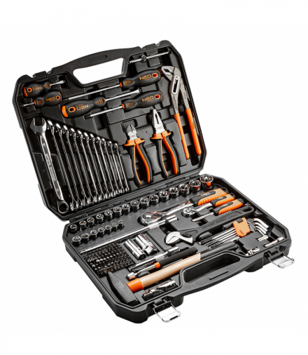 Zestaw narzędzi 143 szt. GTX NEO Tools 08-945