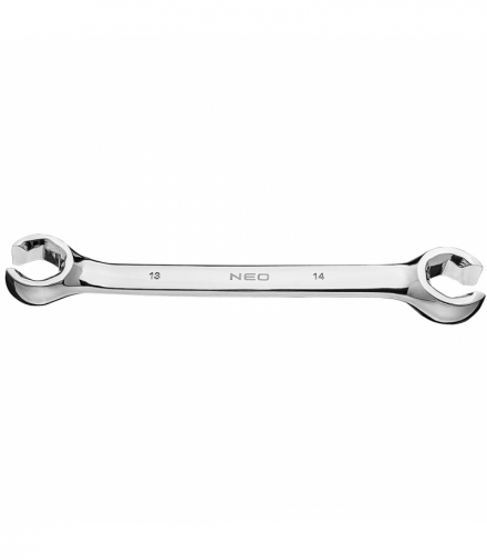 Klucz oczkowy półotwarty 13 x 14 mm GTX NEO Tools 09-149