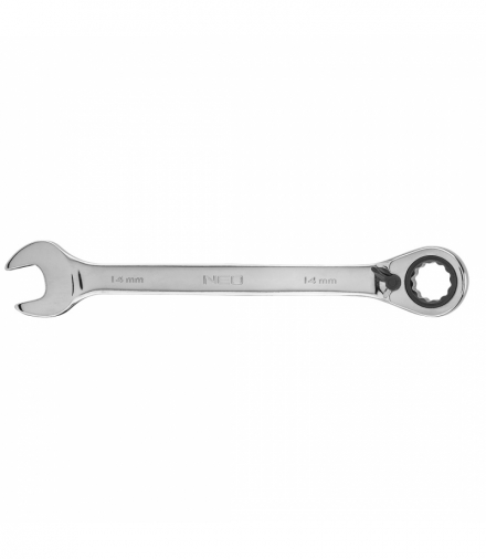 Klucz płasko-oczkowy z grzechotką i przełącznikiem 14 mm GTX NEO Tools 09-326