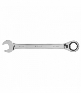 Klucz płasko-oczkowy z grzechotką i przełącznikiem 19 mm GTX NEO Tools 09-331