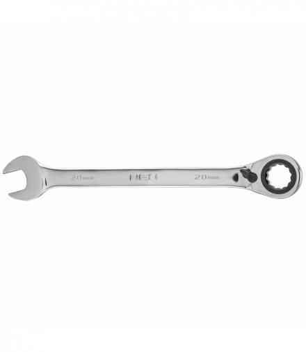 Klucz płasko-oczkowy z grzechotką i przełącznikiem 20 mm GTX NEO Tools 09-332